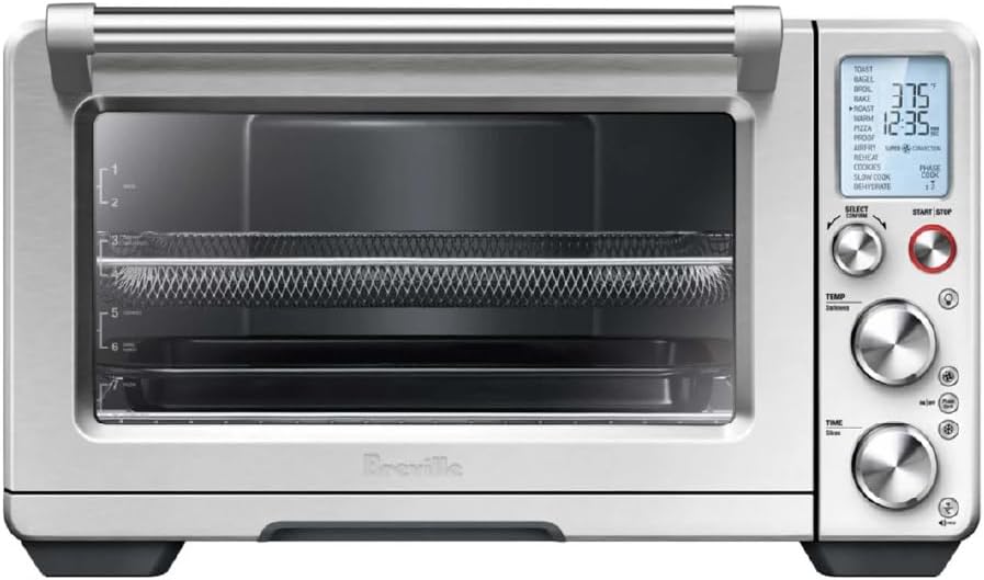 Breville Good Oven® Air Fryer Professional – Convection Countertop Oven and Air Fryer Toaster Oven Combo, Mannequin BOV900BSS, Brushed Stainless Metal