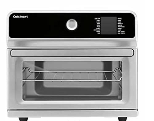 Cuisinart CTOA-130PC3 Silver Digital Air Fryer Toaster Oven, 0.6 cu.ft. (17L)