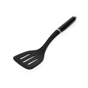 KitchenAid Basic Slotted Turner, Black, 13.66-Inch, One Measurement