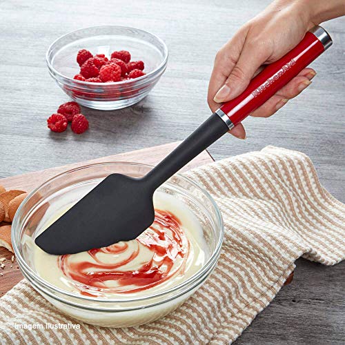 KitchenAid Traditional Crimson Scraper Spatula, One Measurement